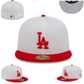 Los Angeles Dodgers White & Red Cap
