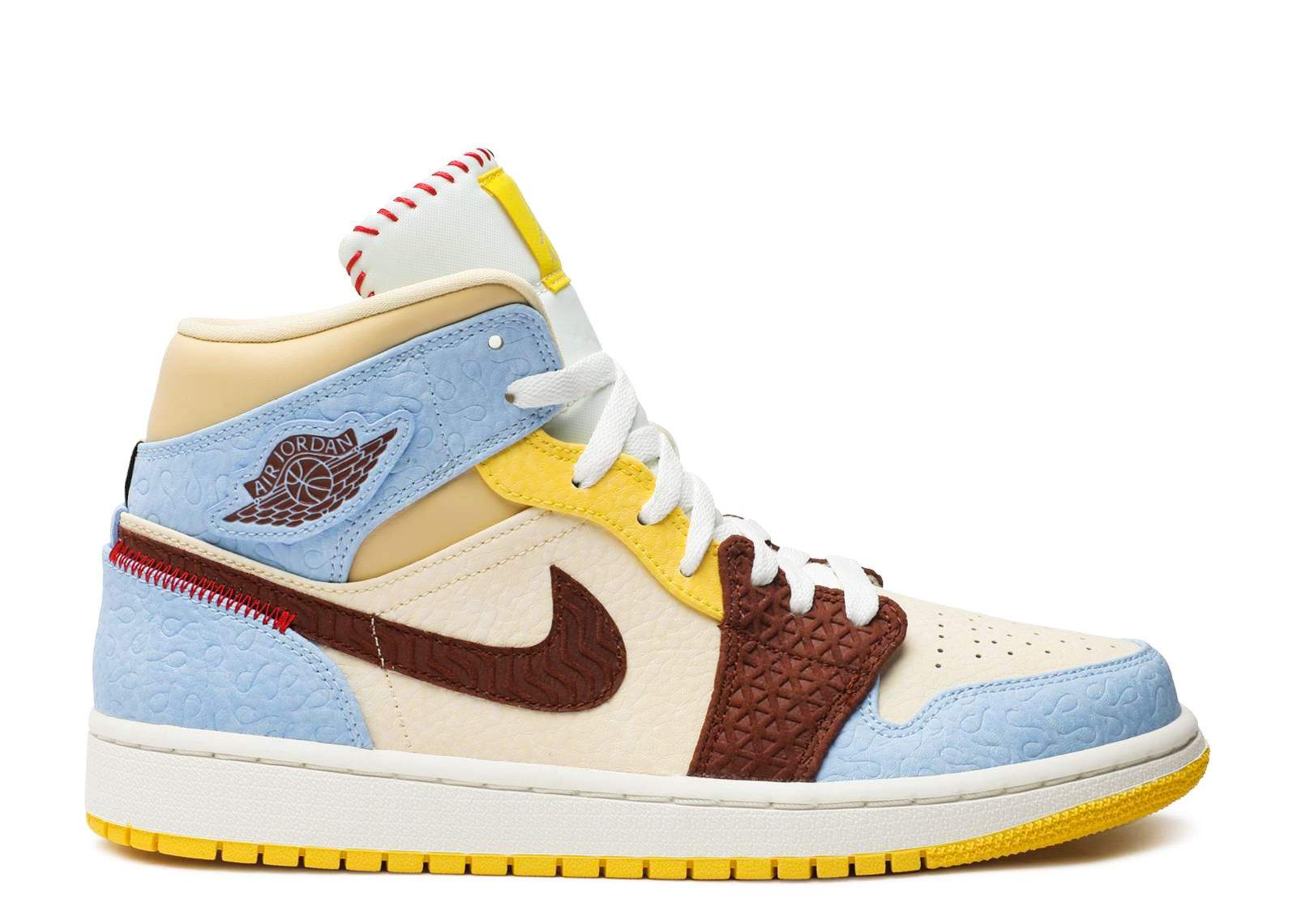 Maison Chateau Rouge x Air Jordan 1 Mid SE ¡®Fearless¡¯ Unfading Sneaker
